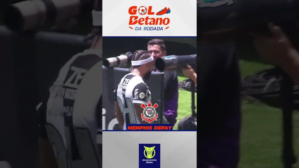 GOL BETANO I 34ª RODADA BRASILEIRÃO #gol #brasileirão #seriea #betano #corinthians #memphisdepay