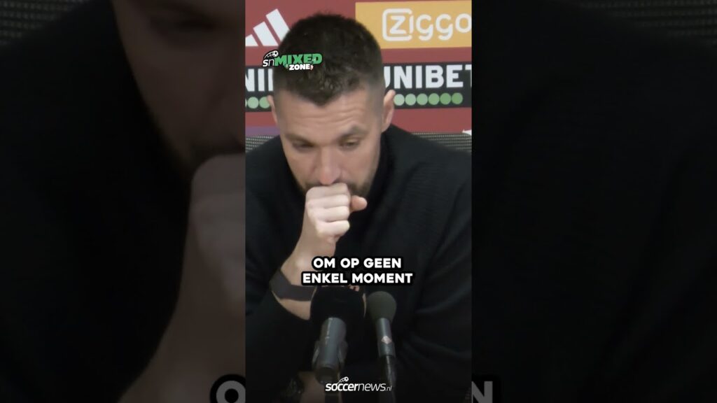 Farioli over Steven Berghuis: 'Hij is een enorme support voor de groep.' 🗣️🔥 #shorts