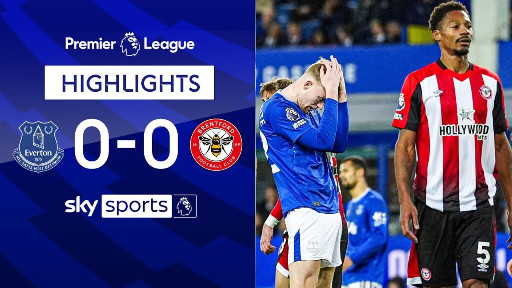 10-player Bees hold on for point | Everton 0-0 Brentford | Premier League highlights
