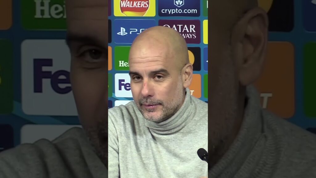 Pep on his face 😳