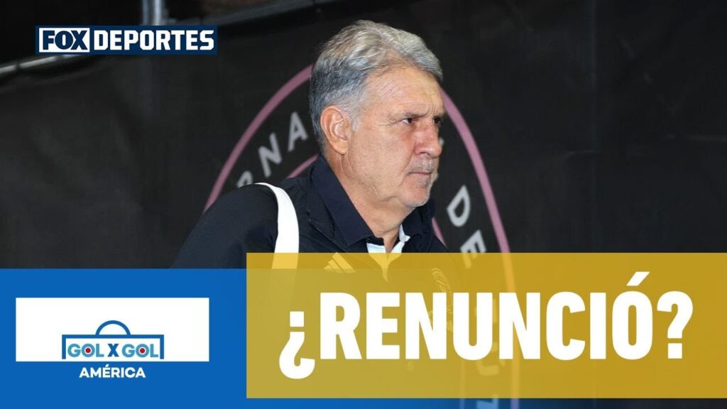 🚨 MARTINO HABRÍA RENUNCIADO | Gerardo Martino estaría fuera de Inter Miami | GolXGol 🚨 MARTINO HABRÍA RENUNCIADO | Gerardo Martino estaría fuera de Inter Miami | GolXGol