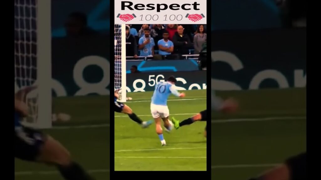 Best Grabara Save from grealish shot in UEFA Champions League Manchester City vs Copenhagen #shorts