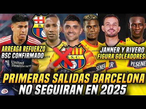 LAS PRIMERAS SALIDAS que tendrá BARCELONA 2025! XAVIER ARREAGA VUELVE a BARCELONA! GOLEADORES 2024 LAS PRIMERAS SALIDAS que tendrá BARCELONA 2025! XAVIER ARREAGA VUELVE a BARCELONA! GOLEADORES 2024