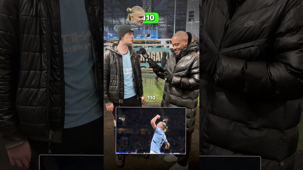 Man City fans predict how many goals Erling Haaland would score in League One 😅