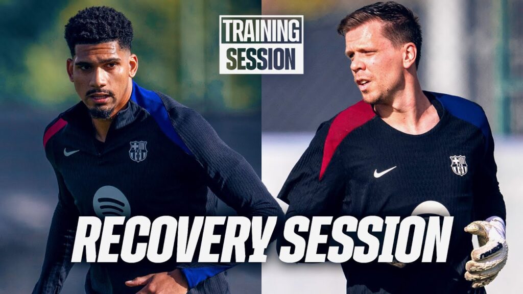 ARAUJO TRAINS WITH THE SQUAD + CHAMPIONS LEAGUE MINDSET | FC Barcelona Training 🔵🔴