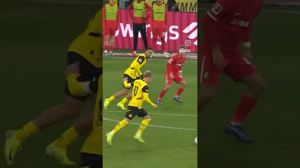 FREE  KICK JULIANBRANDT DORTMUND #freekick #julianbrandt #shorts #dortmund