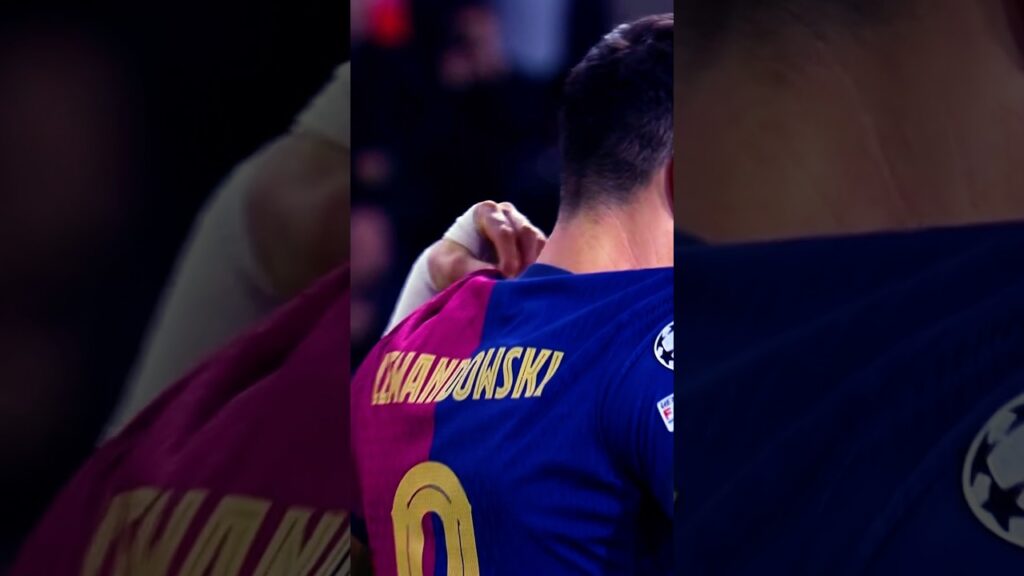 Lewandowski’s 100th Champions League goal 👏