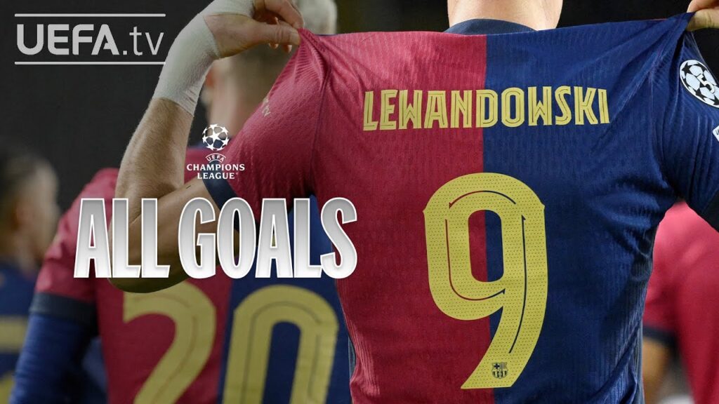 EVERY ROBERT LEWANDOWSKI CHAMPIONS LEAGUE GOAL | FT. Barcelona, Bayern München and Dortmund
