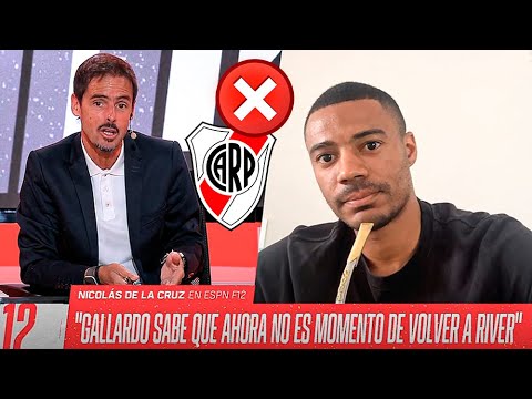 ENTREVISTA COMPLETA A NICOLÁS DE LA CRUZ | “NO ES MOMENTO DE VOLVER A RIVER” ENTREVISTA COMPLETA A NICOLÁS DE LA CRUZ | "NO ES MOMENTO DE VOLVER A RIVER"