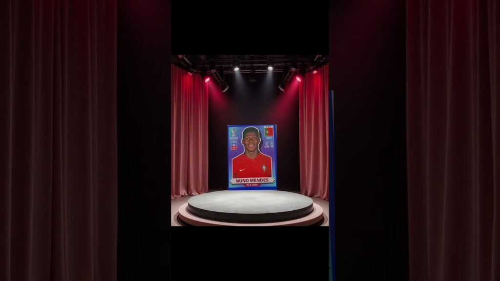 Nuno Mendes Panini Sticker @Fußball_Sticker6284