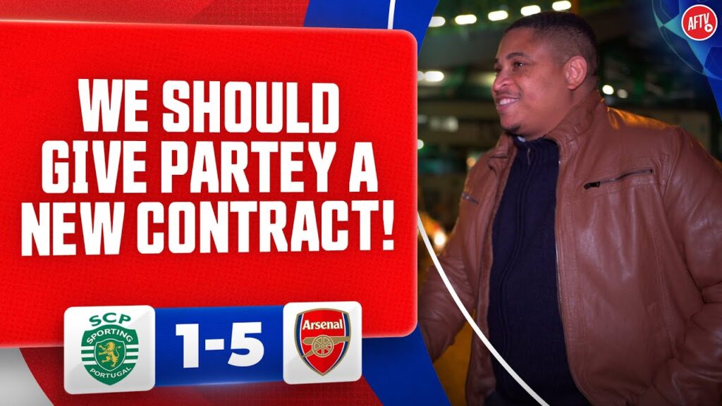 We Should Give Partey A New Contract! | Sporting CP 1-5 Arsenal