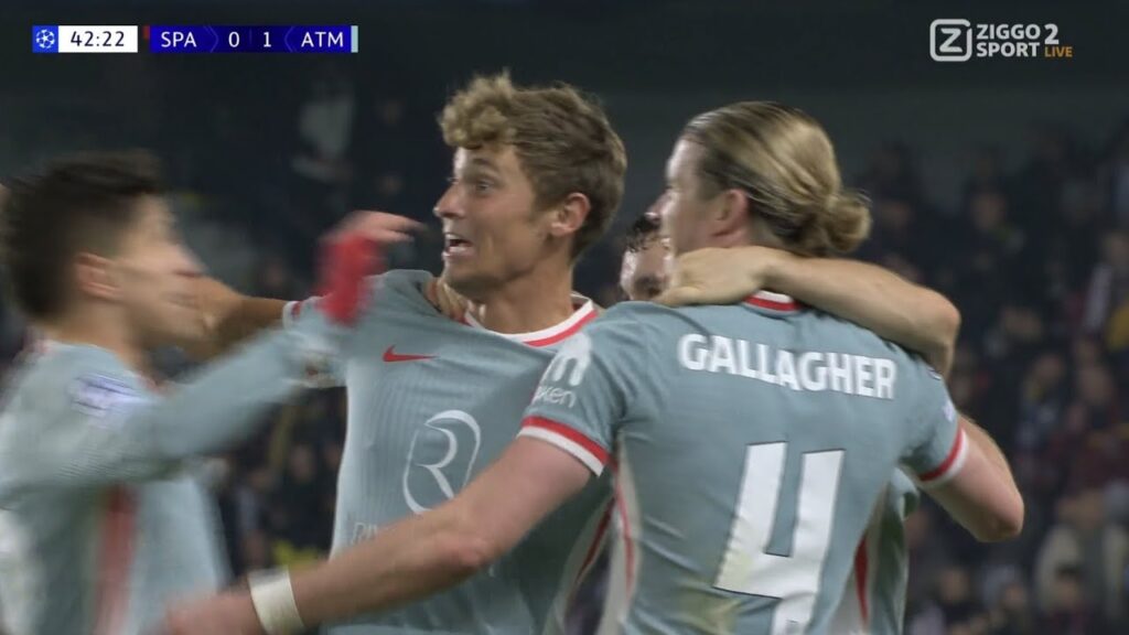 Marcos Llorente Goal,Sparta Prague vs Atlético Madrid(0-6) All Goals and Extended Highlights