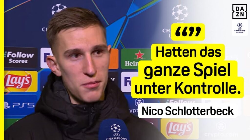 Kobel, Schlotterbeck, Sahin | Zagreb - Borussia Dortmund | UEFA Champions League | Interviews | DAZN