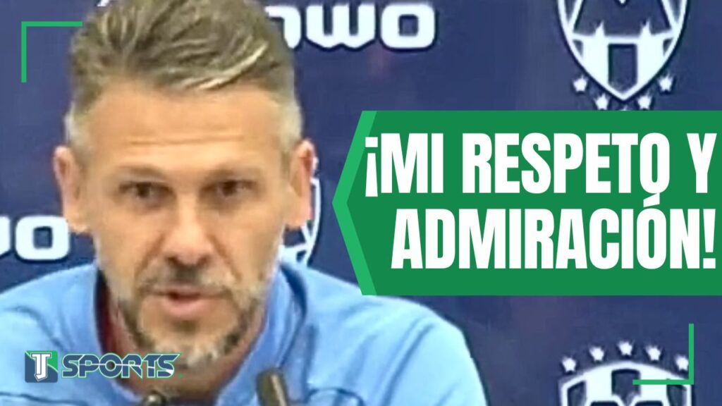 Los ELOGIOS de Martín Demichelis para Rogelio Funes Mori y Lucas Ocampos, previo al Pumas vs Rayados