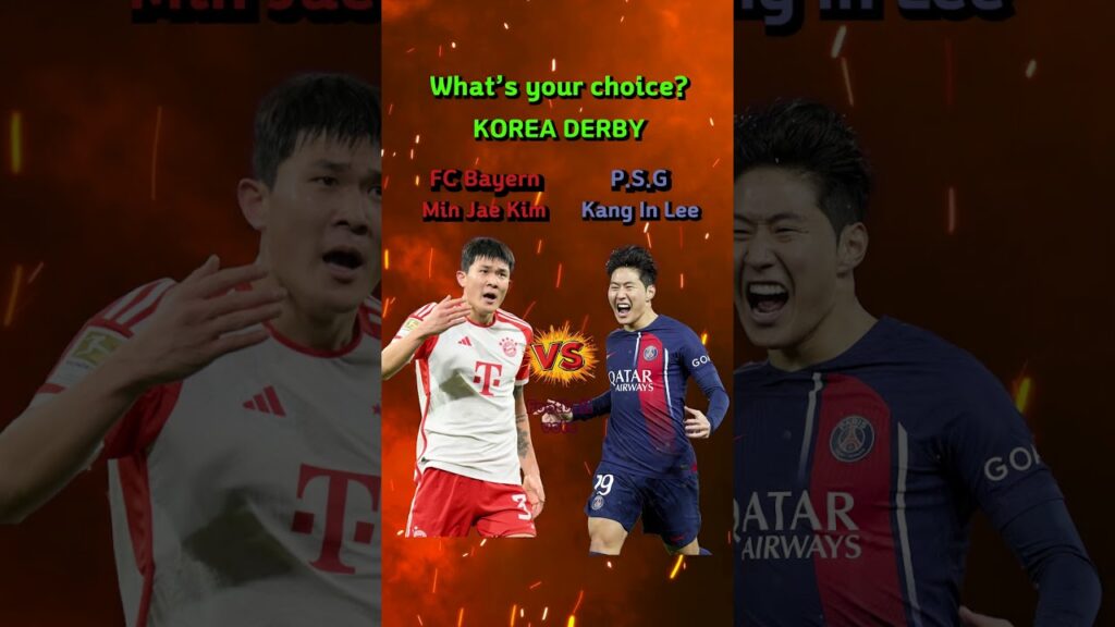 Min Jae Kim vs Kang In Lee #championsleague  #footballshorts #football