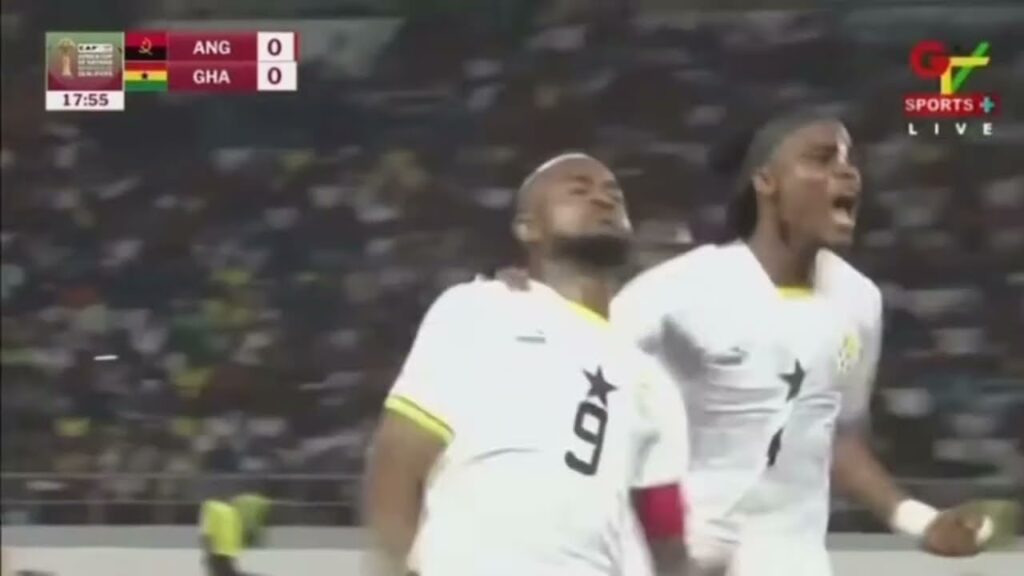 JORDAN AYEW FREEKICK GOAL | ANGOLA VS GHANA HIGHLIGHTS