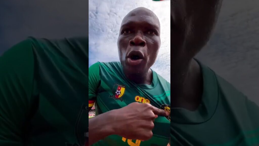 Vincent Aboubakar après son doublé face au Cap-Vert : il n'y a que le Cameroun qui compte.
