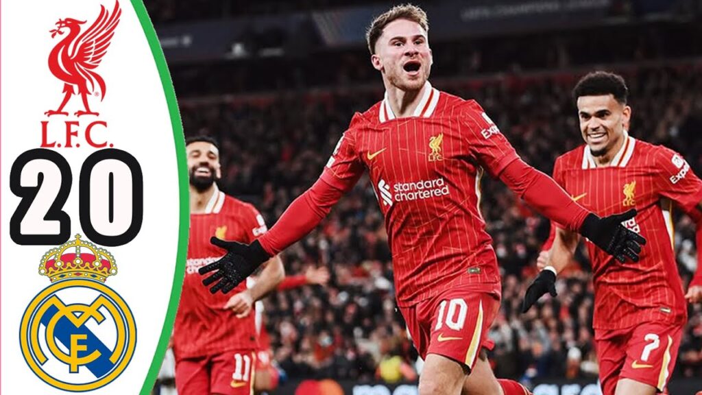 Liverpool vs Real Madrid 2-0 || Highlights & All Goals ||UEFA Champions League 2024/25