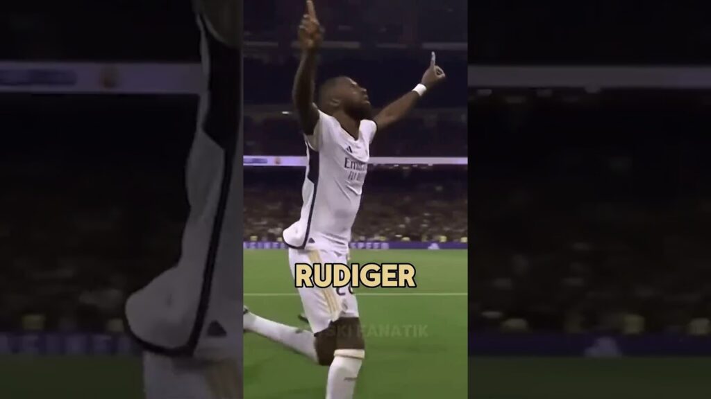 Antonio Rudiger: The Defensive Moments That Shocked Europe! #football