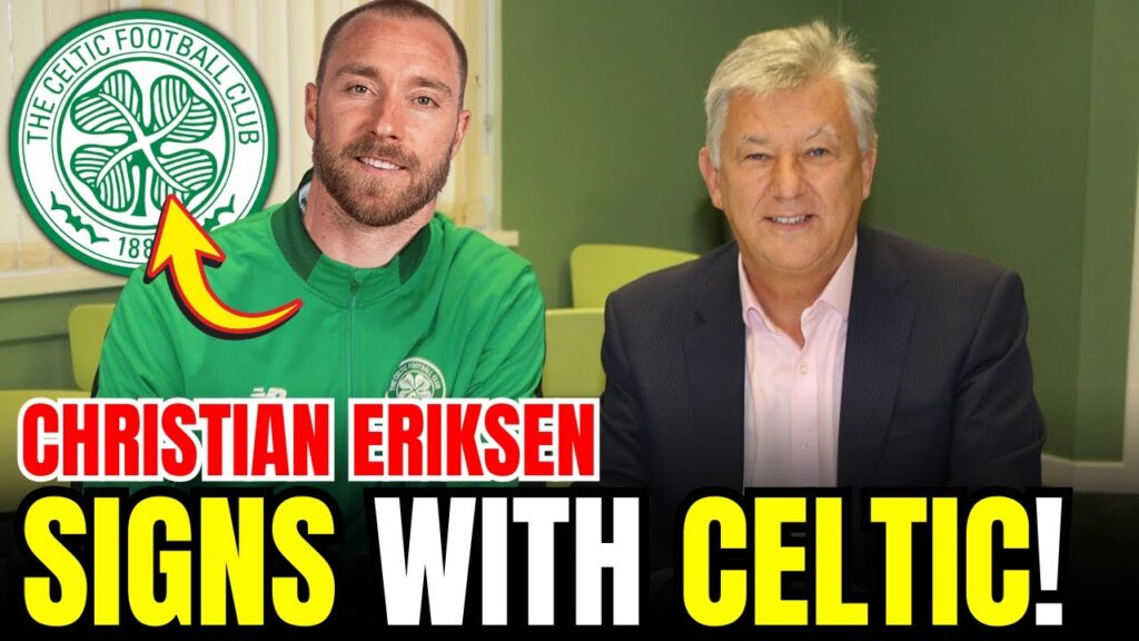 MASSIVE Transfer: Christian ERIKSEN Set for CELTIC MOVE | celtic fc news today