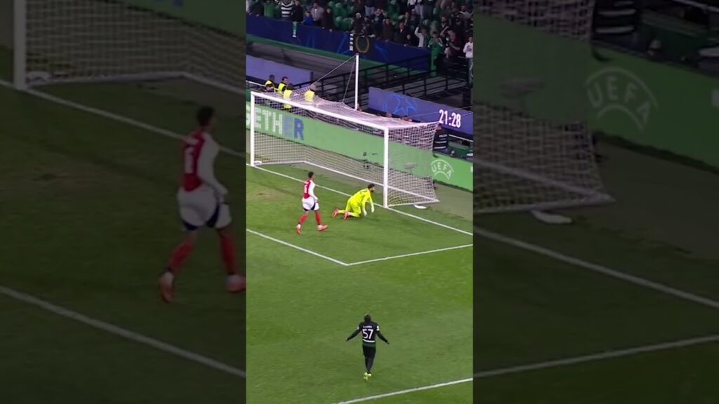 DAVID RAYA SAVES VS CP SPORTING 🧤