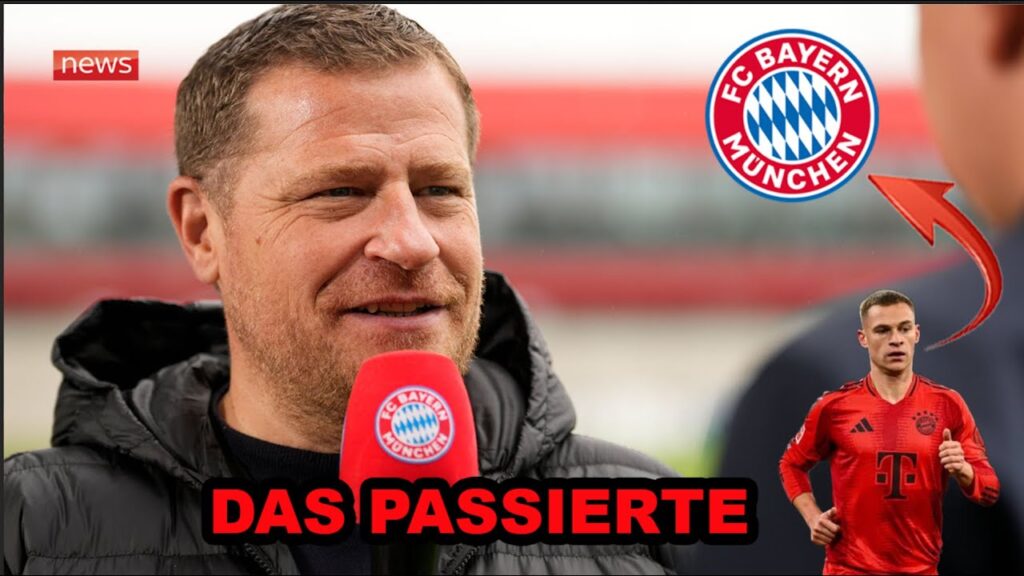 SHOCK ! MAX Eberl ENTHÜLLT DREI VERSPRECHEN, die Kimmich davon überzeugt haben, BAYERN zu erneuern/