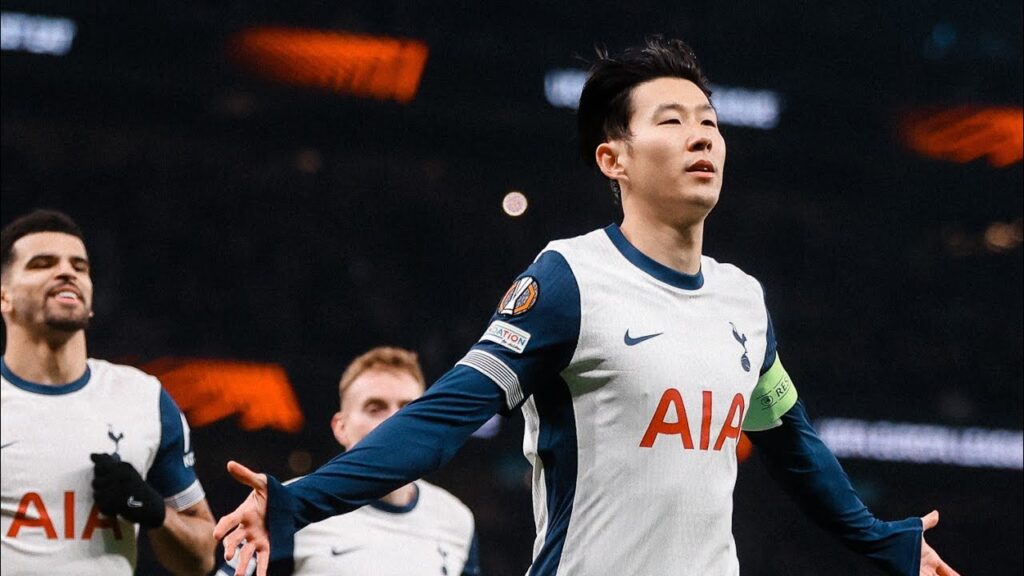 손흥민 HEUNG-MIN SON'S PENALTY: Tottenham 1-0 Roma