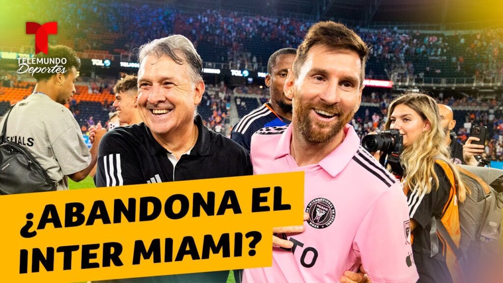 Gerardo Martino dejaría la dirección del Inter Miami de Lionel Messi | Telemundo Deportes
