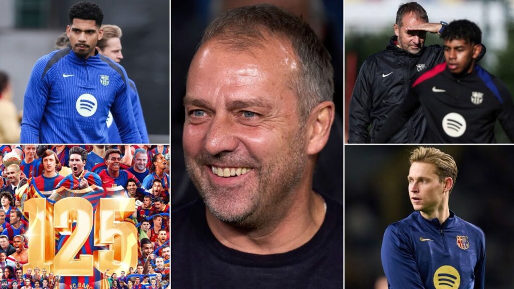 Hansi Flick SPEAKS on Lamine Yamal return, Ronald Araujo, Frenkie de Jong & Las Palmas!