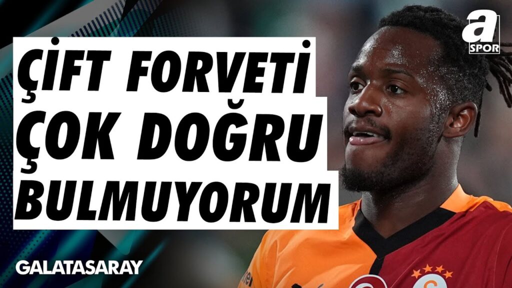 Mehmet Özcan: "Batshuayi'li Çift Forveti Doğru Bulmuyorum Dün de Oyunu Bozduğunu Düşünüyorum"