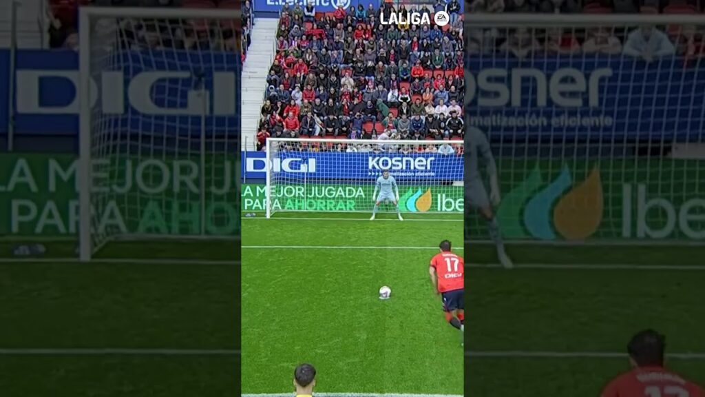 Los dos goles de Ante Budimir en el Osasuna 2-2 Villarreal #shorts #laligahighlights