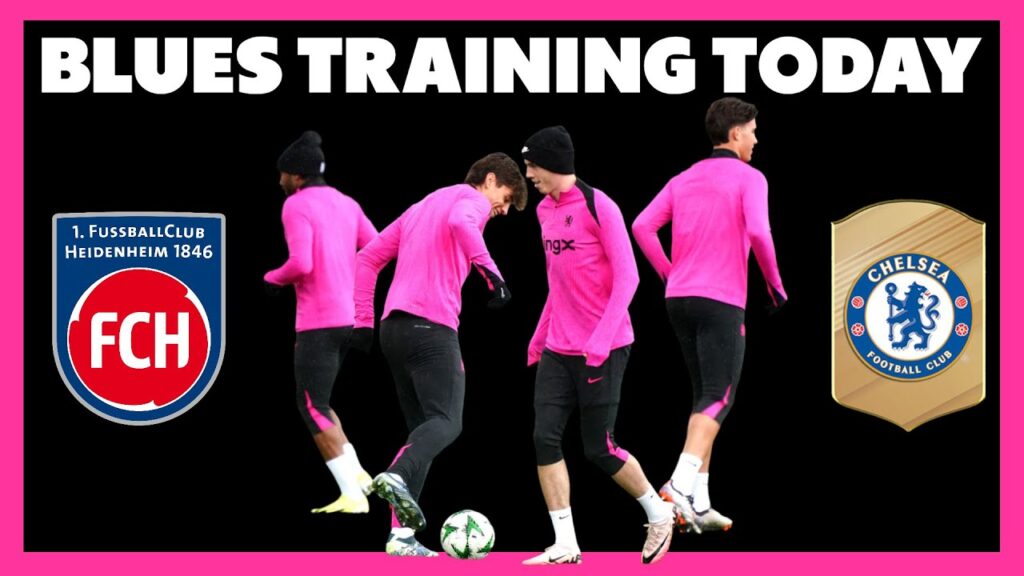Chelsea Training Ahead of Heidenheim | Jadon Sancho, Joao Felix, Enzo Fernandez 🔥