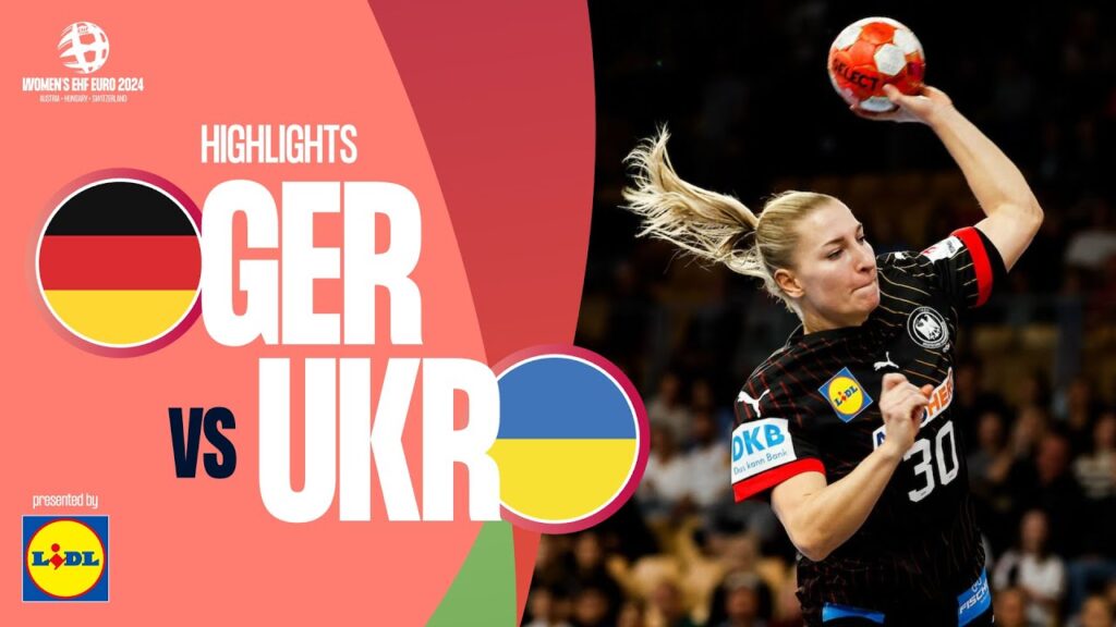 Germany 🆚 Ukraine | Highlights | Women’s EHF EURO 2024