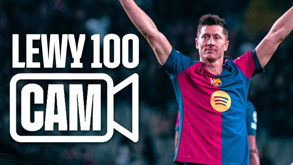 LEWANDOWSKI surpasses 100 Champions League GOALS 🎥 | FC Barcelona 🔵🔴