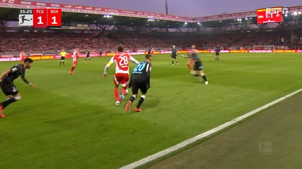 정우영 골! 우니온 베를린 vs 바이엘 레버쿠젠(1-1) 모든 골 및 연장 하이라이트 Jeong Woo-Yeong Goal!