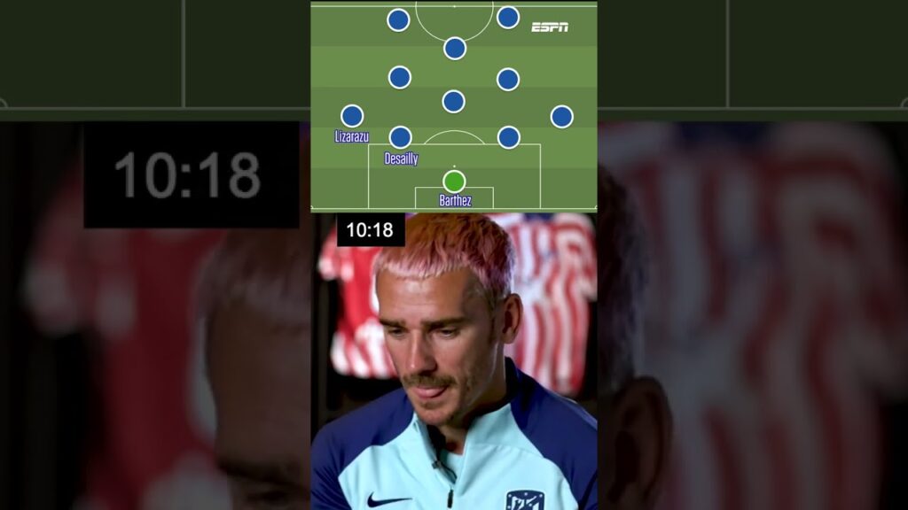 Antoine Griezmann guessing this French XI 👀 #shorts