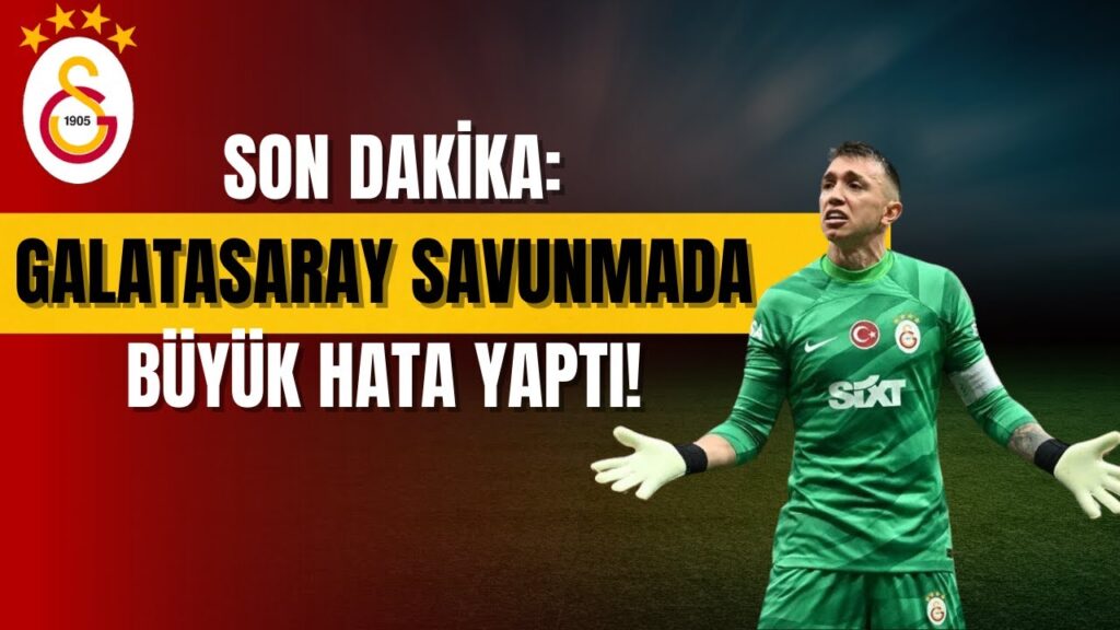Galatasaray Savunmasında Büyük Hata! Muslera & Nelsson Anlaşmazlığı Pahalıya Patladı