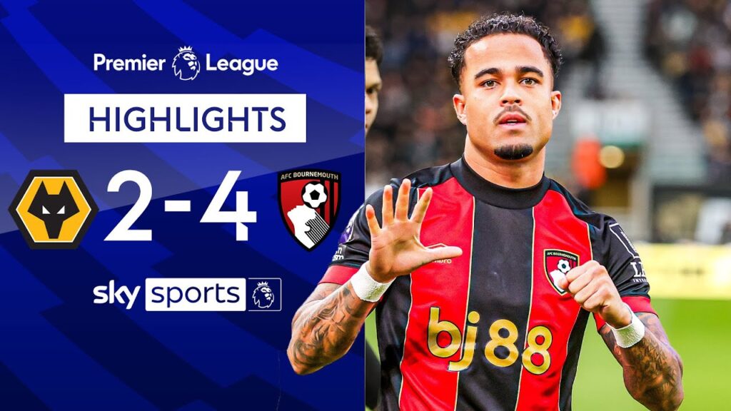 Kluivert makes PL history with penalty hat-trick! 😲 | Wolves 2-4 Bournemouth | EPL Highlights