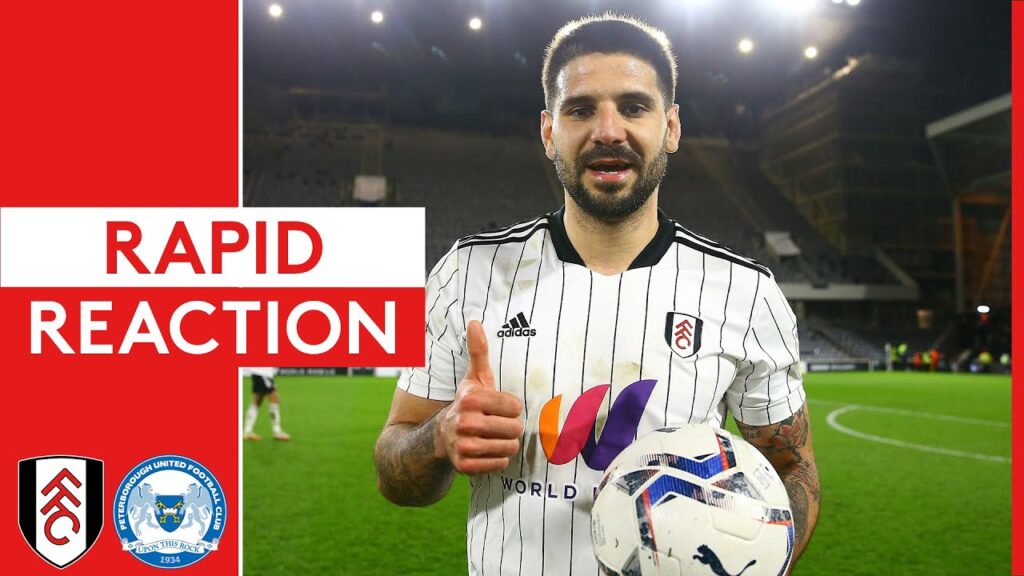 Aleksandar Mitrović: "Amazing Feeling" | Peterborough Reaction