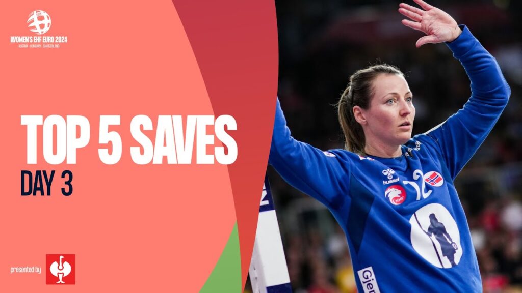 TOP 5 SAVES 🖐️ | Day 3 | Women’s EHF EURO 2024