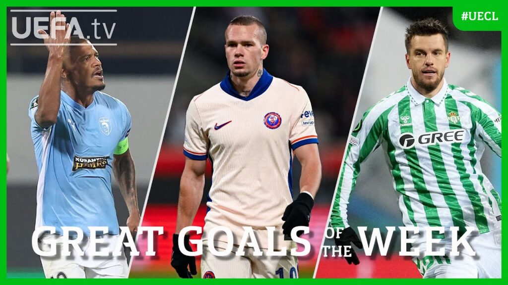 MUDRYK finishes off EXCELLENT Chelsea move | Great Conference League Goals MD4