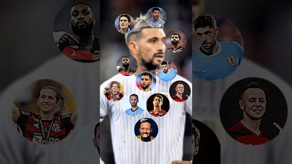 Os melhores que jogaram com arrascaeta #flamengo #arrascaeta