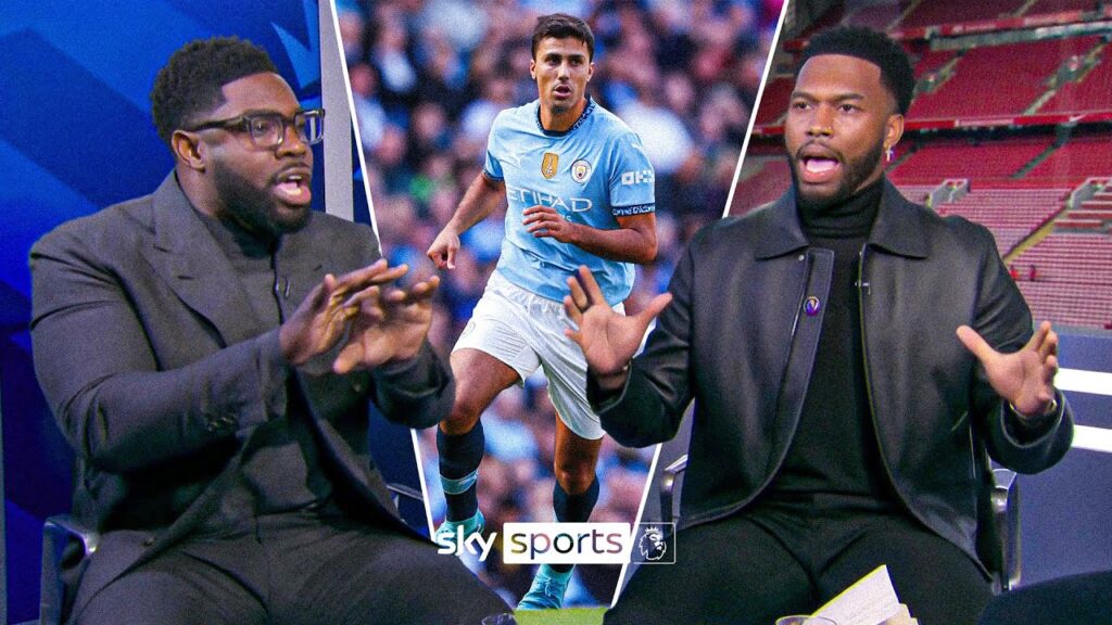Sturridge and Richard's have HEATED debate on the importance of Rodri at Manchester City 😡