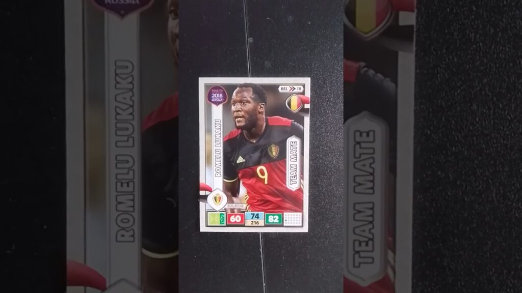 Romelu Lukaku #russia2018 #panini #football