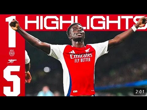 Sporting CP vs Arsenal: Extended Highlights | UCL League Phase MD 5 | USA_SPORTZ