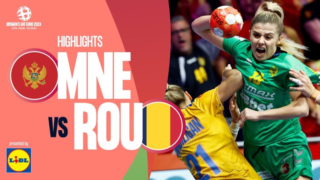 Montenegro 🆚 Romania | Highlights | Women’s EHF EURO 2024