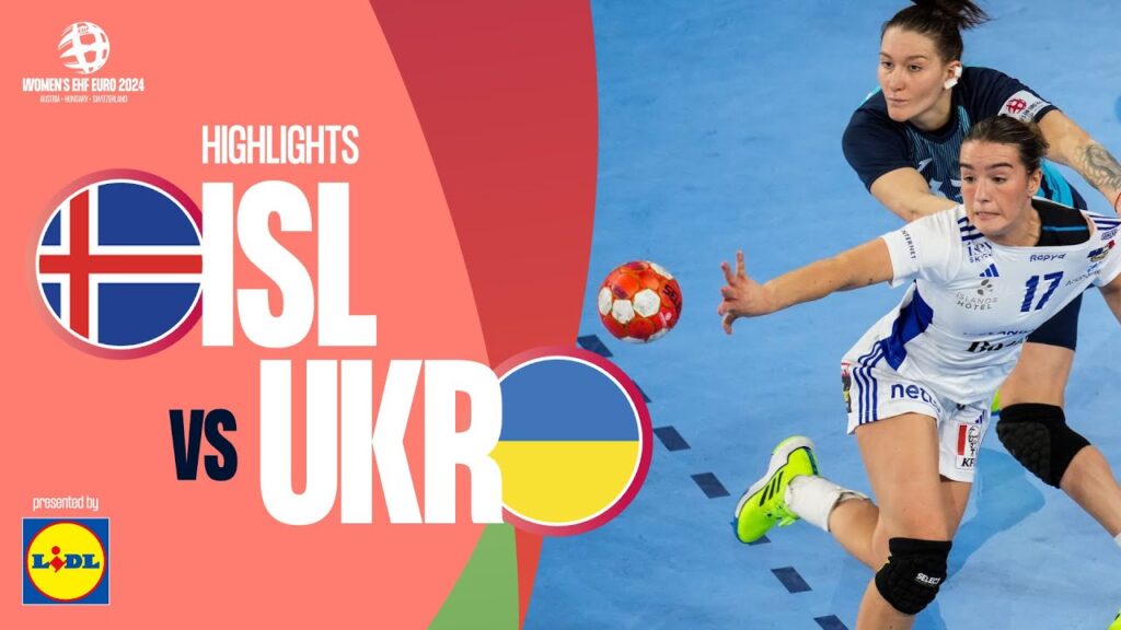 Iceland 🆚 Ukraine | Highlights | Women’s EHF EURO 2024