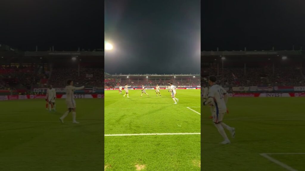 Mudryk's INCREDIBLE finish from pitchside!