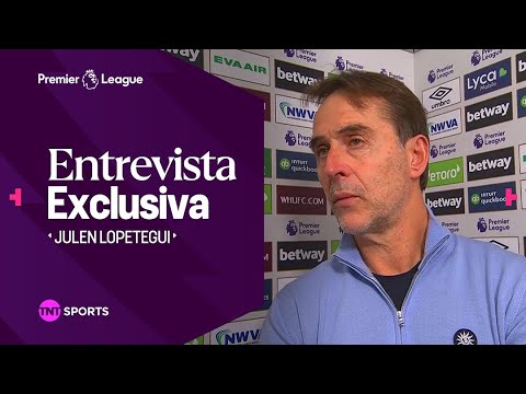 JULEN LOPETEGUI: “EDSON ÁLVAREZ NOS AYUDÓ A SER UN POCO MÁS SÓLIDOS” I ENTREVISTA I PREMIER LEAGUE