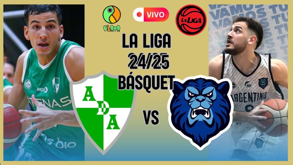 ATENAS DE CÓRDOBA   VS  ARGENTINO (JUNÍN)  | LA LIGA NACIONAL DE BASQUET 2024 -2025